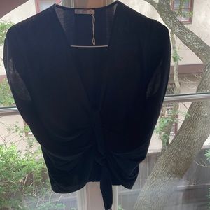Black Zara top!